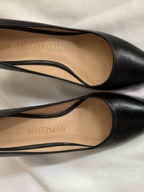 Stewart Weitzman Black pumps … worn once!!!